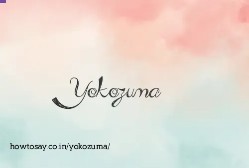 Yokozuma