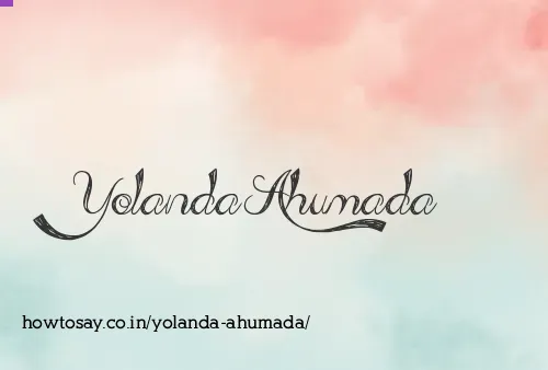 Yolanda Ahumada