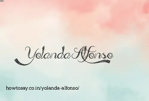 Yolanda Alfonso