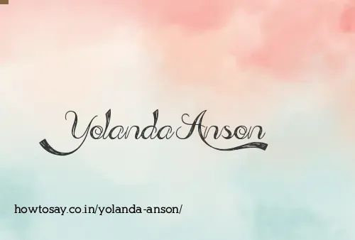 Yolanda Anson