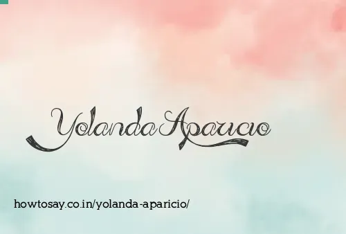 Yolanda Aparicio