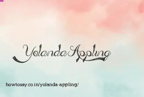 Yolanda Appling