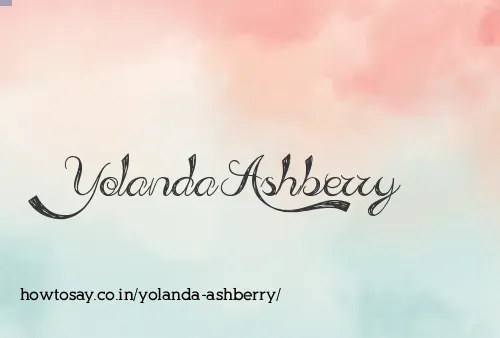 Yolanda Ashberry
