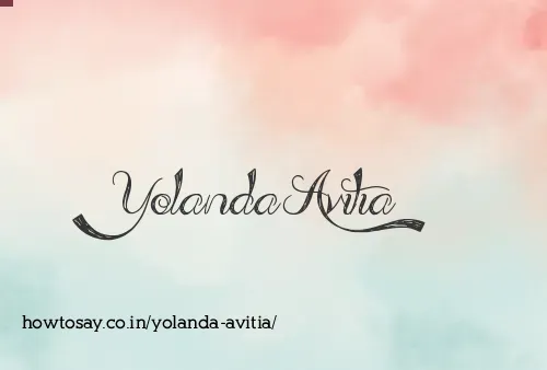 Yolanda Avitia