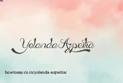 Yolanda Azpeitia