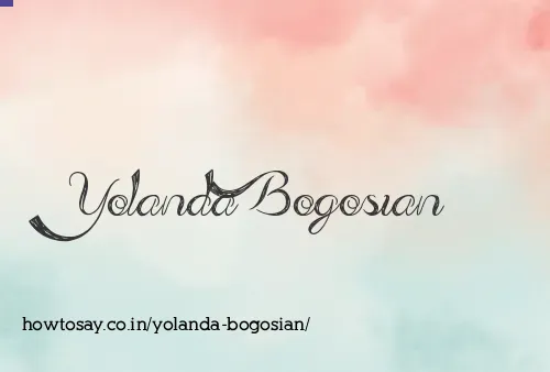 Yolanda Bogosian