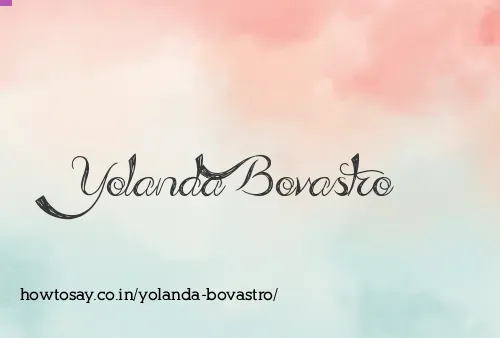 Yolanda Bovastro