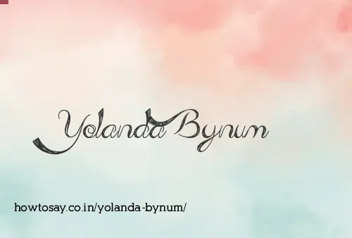 Yolanda Bynum