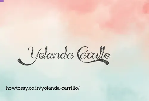 Yolanda Carrillo