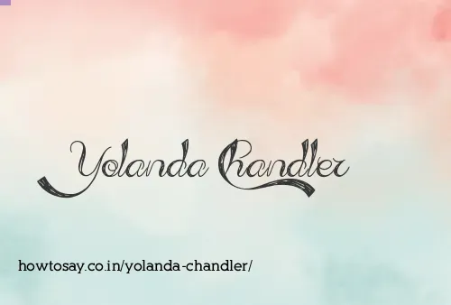 Yolanda Chandler