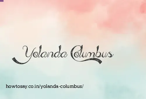 Yolanda Columbus