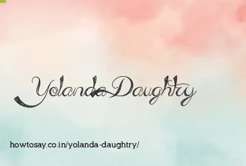 Yolanda Daughtry