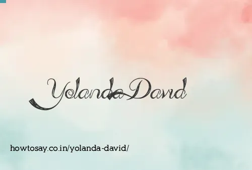 Yolanda David