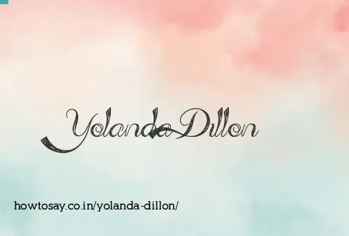 Yolanda Dillon