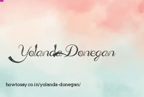 Yolanda Donegan