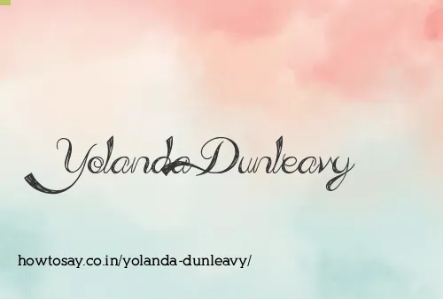 Yolanda Dunleavy