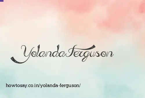 Yolanda Ferguson
