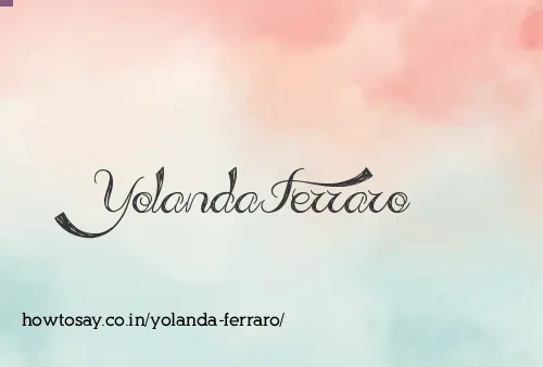 Yolanda Ferraro