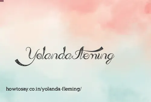 Yolanda Fleming