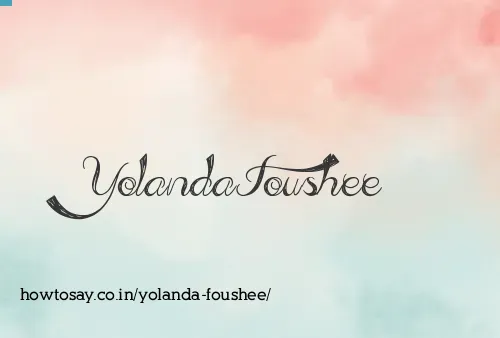 Yolanda Foushee