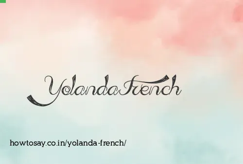 Yolanda French