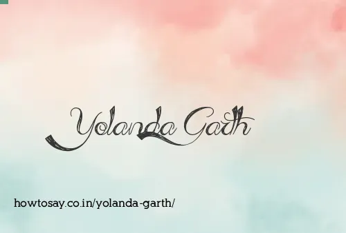Yolanda Garth