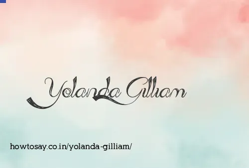 Yolanda Gilliam