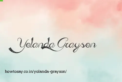 Yolanda Grayson