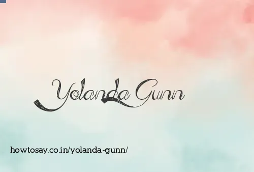 Yolanda Gunn