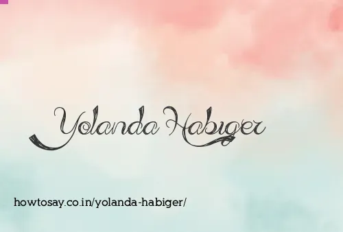 Yolanda Habiger