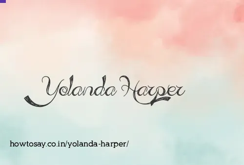 Yolanda Harper