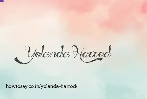 Yolanda Harrod