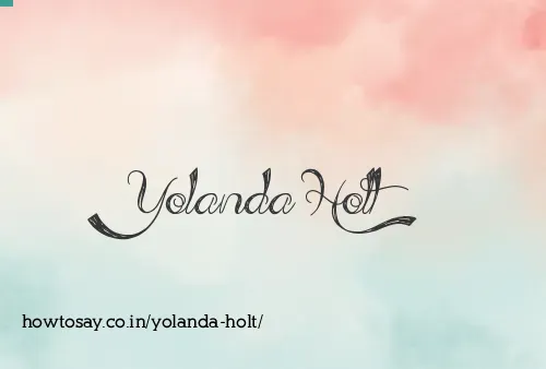 Yolanda Holt