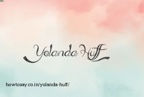 Yolanda Huff