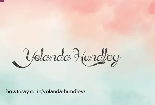 Yolanda Hundley