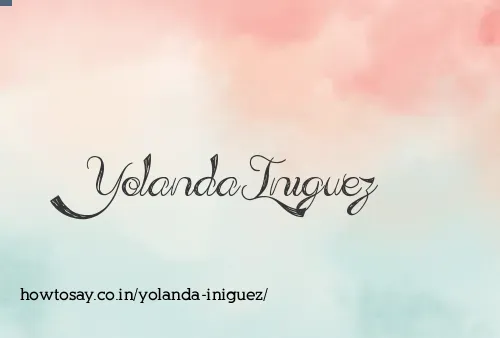 Yolanda Iniguez