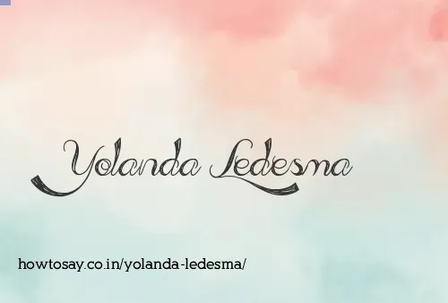 Yolanda Ledesma