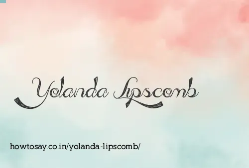 Yolanda Lipscomb