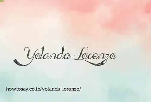 Yolanda Lorenzo