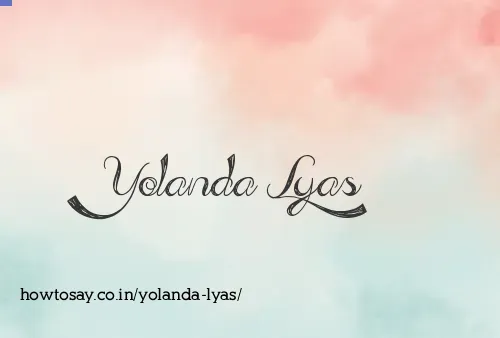 Yolanda Lyas