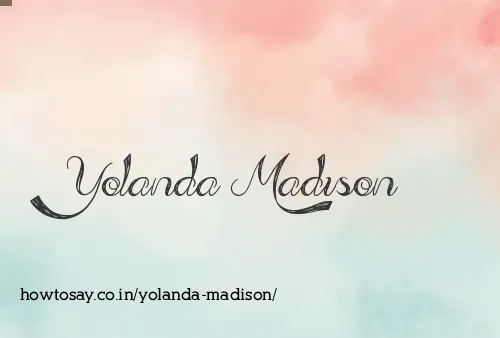 Yolanda Madison