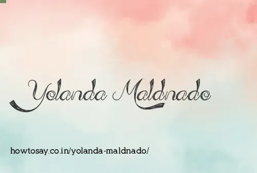 Yolanda Maldnado