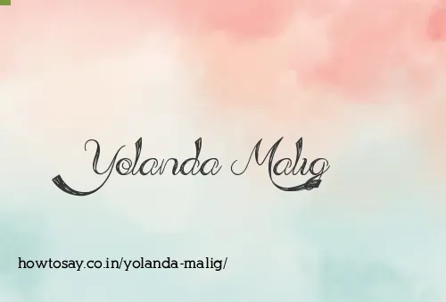 Yolanda Malig
