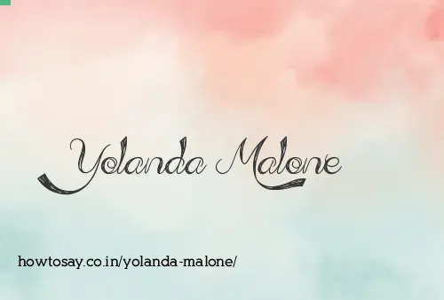 Yolanda Malone