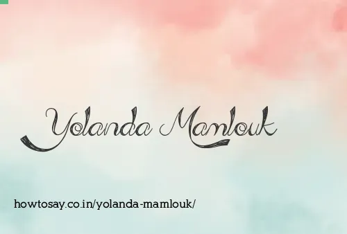 Yolanda Mamlouk