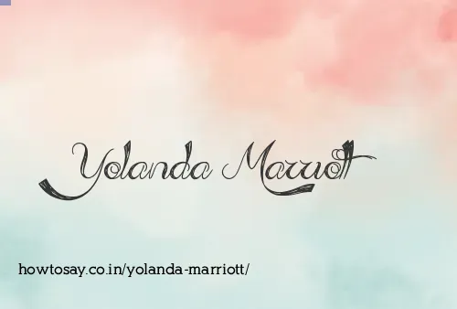 Yolanda Marriott