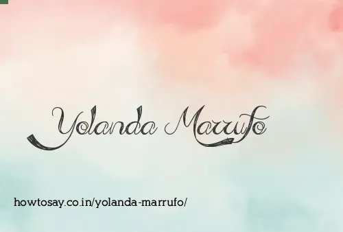 Yolanda Marrufo