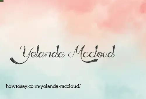 Yolanda Mccloud