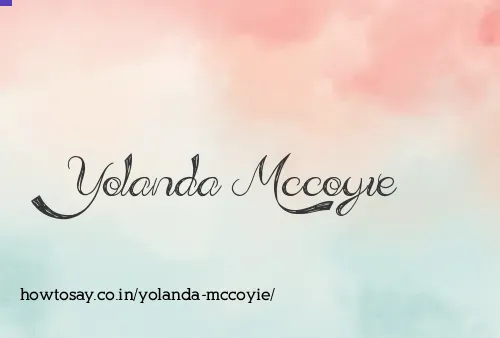Yolanda Mccoyie