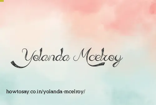 Yolanda Mcelroy